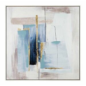 CROWN IV kék vászon festmény kép