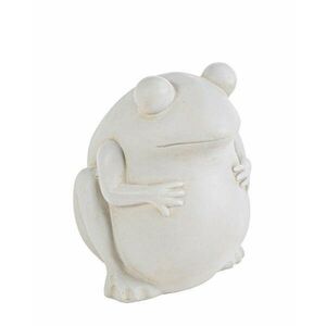 FROG fehér virágcserép kép