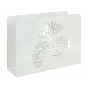 GINKGO fehér acél újságtartó kép