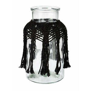 PERUVIAN fekete 100% pamut üveg tároló kép