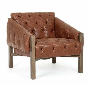 HARRISON barna műbőr fotel kép