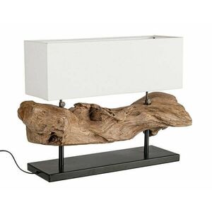 KLETA fehér 100% pamut asztali lámpa kép