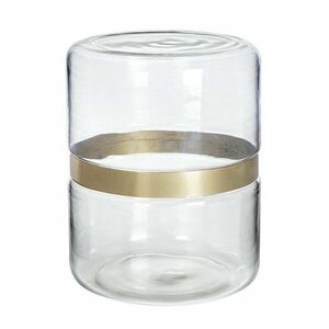 NAMIT átlátszó üveg dohányzóasztal kép