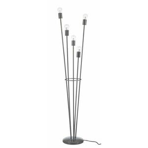 TORCH ezüst acél állólámpa kép