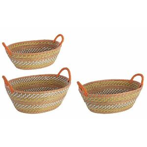 BASKET barna növényi anyag kosár kép