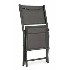 HILDE antracit szürke kerti szék kép