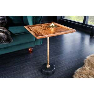 TRAYFUL barna akácfa dohányzóasztal 55cm kép