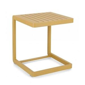 KONNOR sárga kerti lerakóasztal 40cm kép