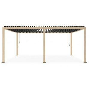 OCEAN sonoma tölgy pergola 3, 6x6 m kép