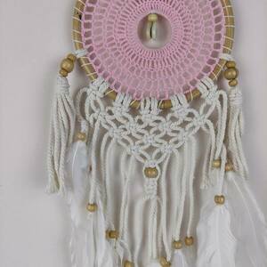 JEMBONG rózsaszín álomfogó 17 cm kép