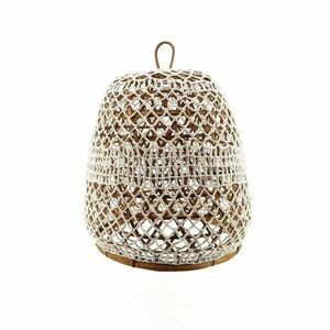 SUMBA makraméval díszített bambusz függőlámpa kép