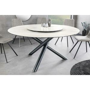 MARMOR SPIN kerámia kerek étkezőasztal 150cm kép
