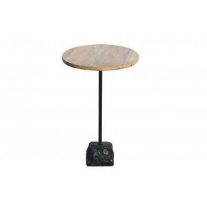 TRAYFUL barna mangófa dohányzóasztal 55cm kép