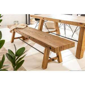 FINCA barna fenyőfa ülőpad 165cm kép