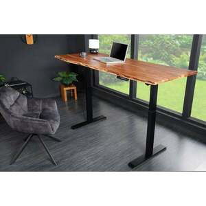 MAMMUT 2 részes fekete fém motoros íróasztal állvány (csak állvány) kép