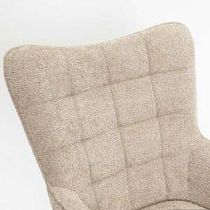 SCANDINAVIA pezsgőszínű szövet fotel kép