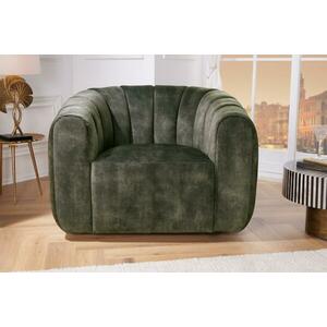 BABYLON zöld bársony fotel kép