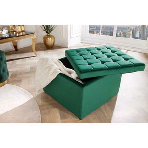 MODERN BAROCK zöld puff 60cm kép