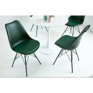 SCANDINAVIA zöld műanyag szék kép