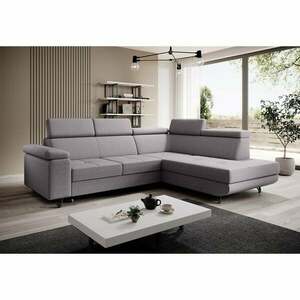 JOGI szürke sarokkanapé jobbos kép