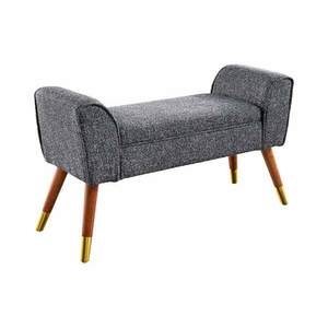 SCARLETT bouclé antracit ülőpad 90cm kép