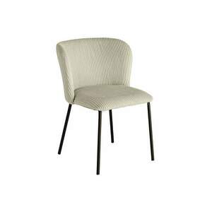 LYON menta kord szék fekete fém vázzal kép