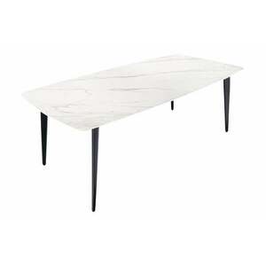 MILANO fehér kerámia étkezőasztal 180cm kép