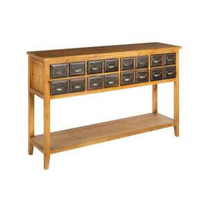 HERITAGE fenyőfa konzolasztal 125cm kép