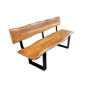 MAMMUT akácfa ülőpad háttámlával 160cm kép