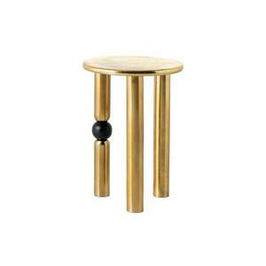 ABSTRACT fekete-arany lerakóasztal kép