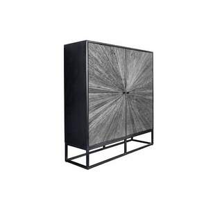 BARRACUDA szürke mangófa tikfa tálalószekrény kép