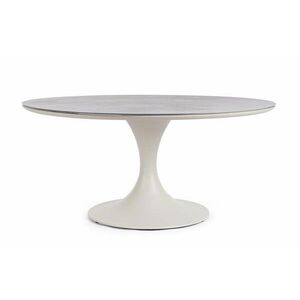 ARNOLD PELIKAN bézs kerek kerti asztal 158cm kép