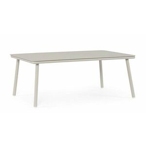 SPIKE bézs kerti dohányzóasztal 104cm kép