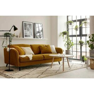 POLLY mustársárga kanapé kép