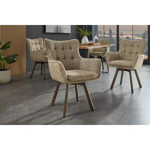 THOR taupe szövet forgószék kép