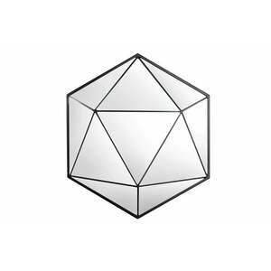 DIAMOND fekete üveg falitükör kép