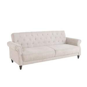 MAISON BELLE AFFAIRE szürkésbarna buklé kanapéágy kép