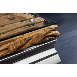 BARRACUDA barna tikfa asztallap kép