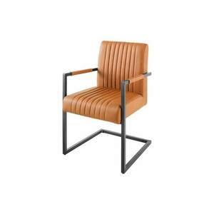 BIG ASTON barna bőr szék kép