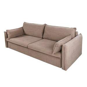 APARTMENT taupe kordbársony kanapéágy kép