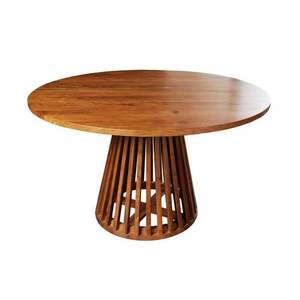 MAISON JADE barna akácfa étkezőasztal 120 cm kép