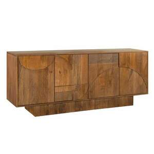 ART DECO barna mangófa komód 170 cm kép