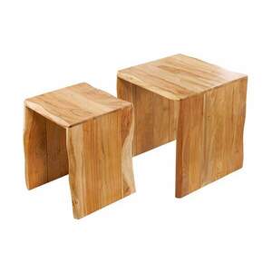 MAMMUT barna akácfa lerakóasztal kép