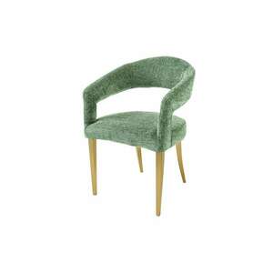 BOUTIQUE zöld szövet szék kép