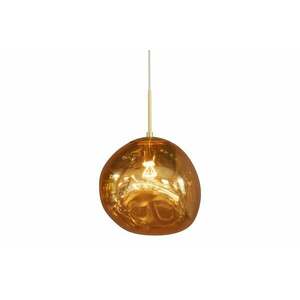 LIQUID DIAMOND arany üveg függőlámpa 35 cm kép