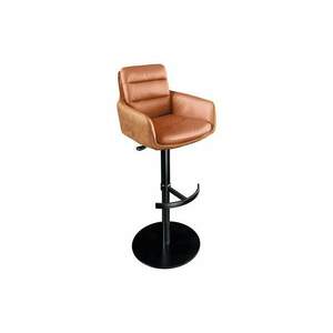 BIG GEORGE barna bőr bárszék kép