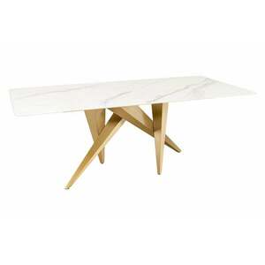 ART LIVING fehér kerámia étkezőasztal 200 cm kép