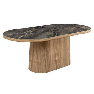 UNIQUE szürke kerámia étkezőasztal 200 cm kép