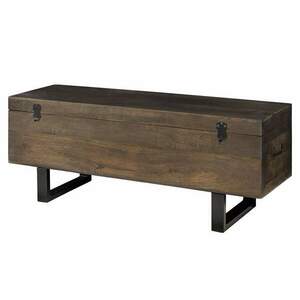 FACTORY LOFT barna mangófa dohányzóasztal kép