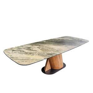 ELEMENTS bézs kerámia étkezőasztal 180-260 cm kép